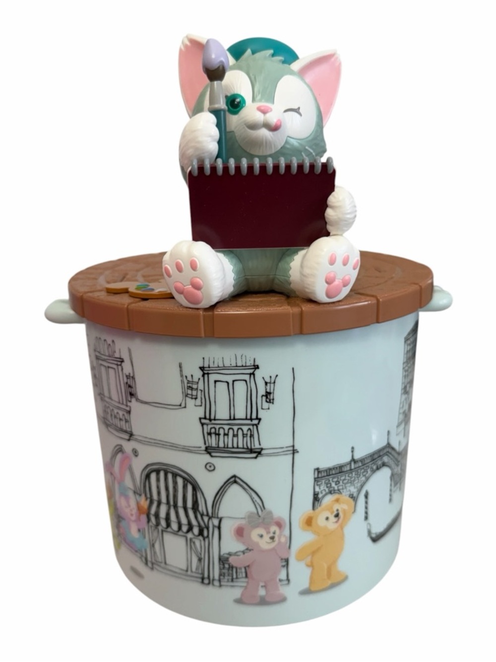 Tokyo DisneySea Gelatoni A Disney Friend of Duffy Popcorn Bucket with Strap